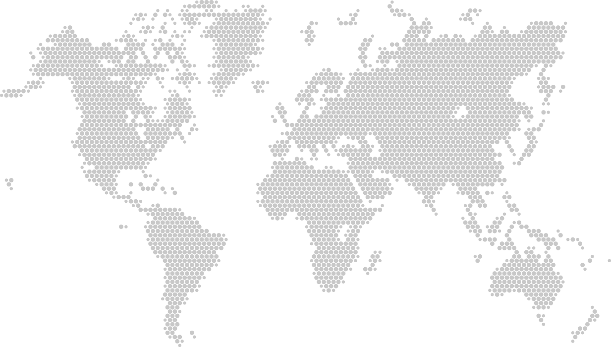 Map showing warehouse workforce staffing reach